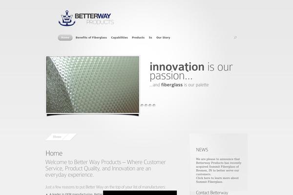 Nova theme site design template sample