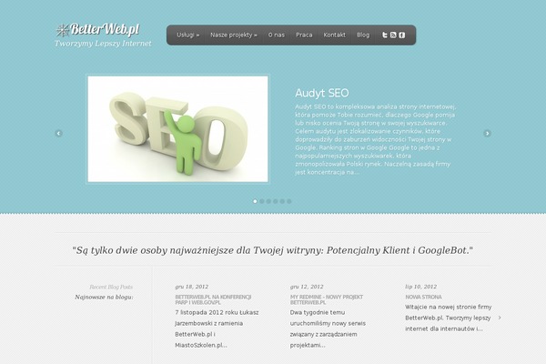 Feather theme site design template sample