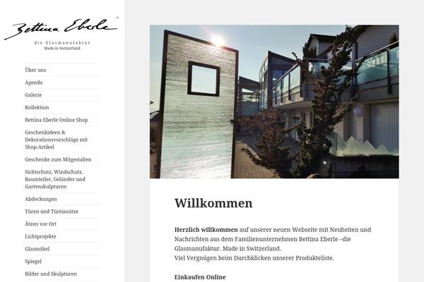 bettina-eberle.ch site used Twentyfifteen-shop