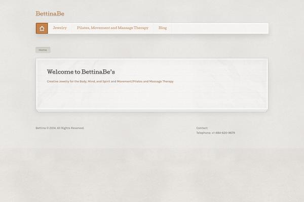 Artificer theme site design template sample