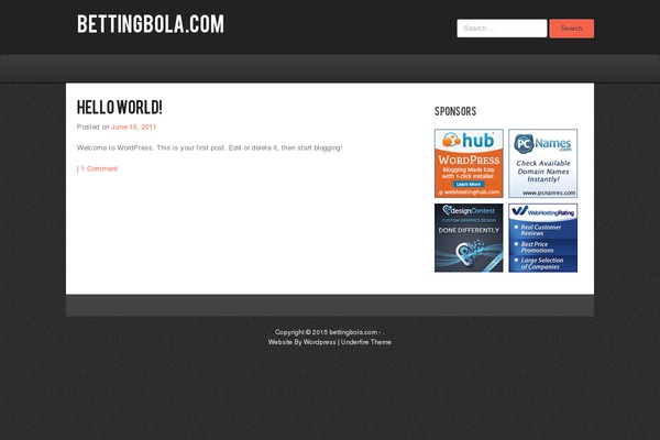 bettingbola.com site used Underfire