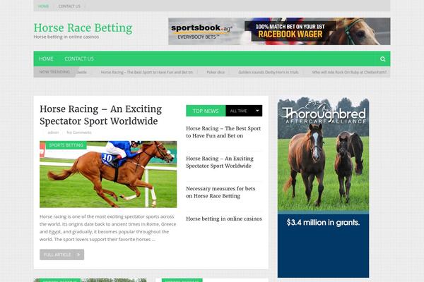NewsOnline theme site design template sample