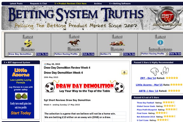 Site using Star Rating for Reviews plugin