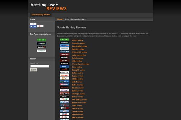 Afterburner theme site design template sample