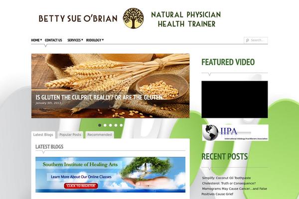 Supernova theme site design template sample