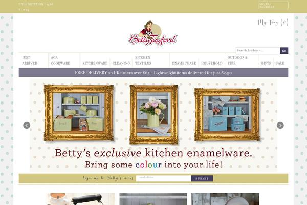 Storefront Child theme site design template sample