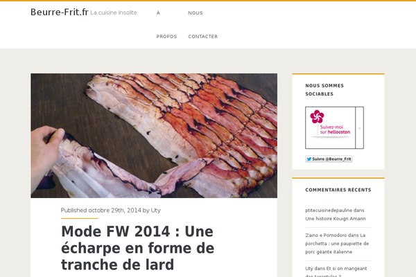 Ignite theme site design template sample