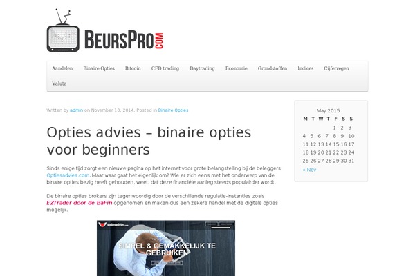 beurspro.com site used Beurspro