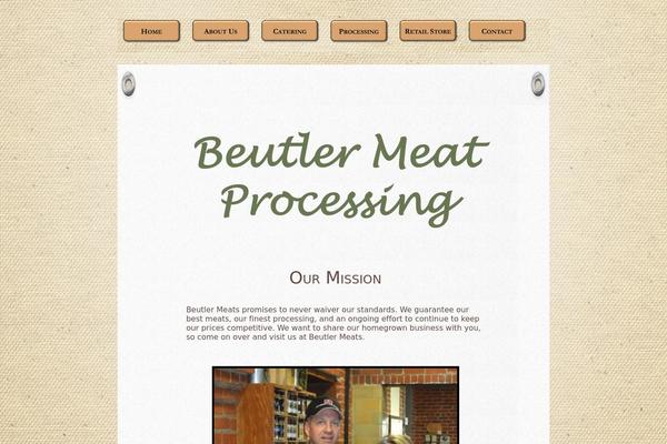 Sealight theme site design template sample
