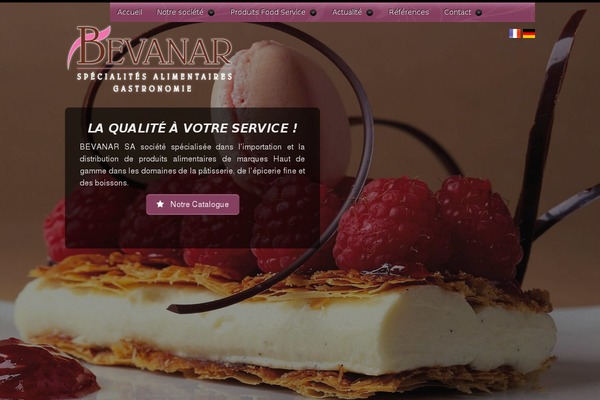Storm theme site design template sample