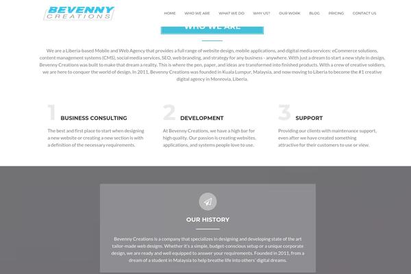 Site using Contact-widgets plugin