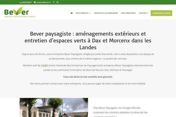 Divi-community theme site design template sample