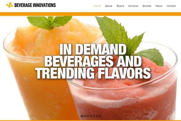 Jarvis theme site design template sample