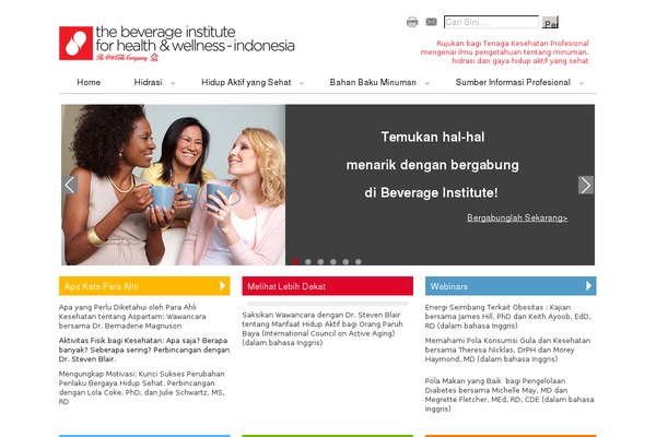 beverageinstituteindonesia.org site used Bevbase-international
