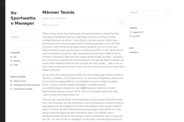 Alpha Lite theme site design template sample