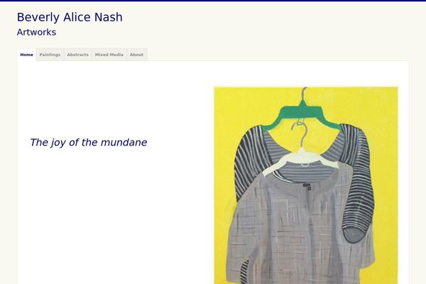 Misty Lake theme site design template sample