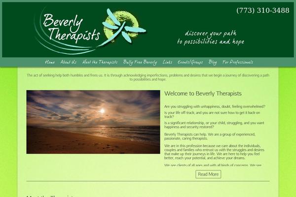 Beverly theme site design template sample