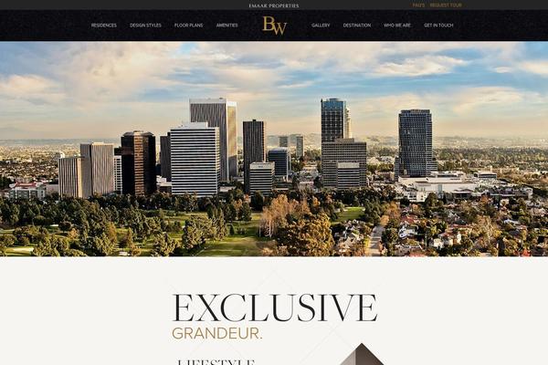 Beverly theme site design template sample