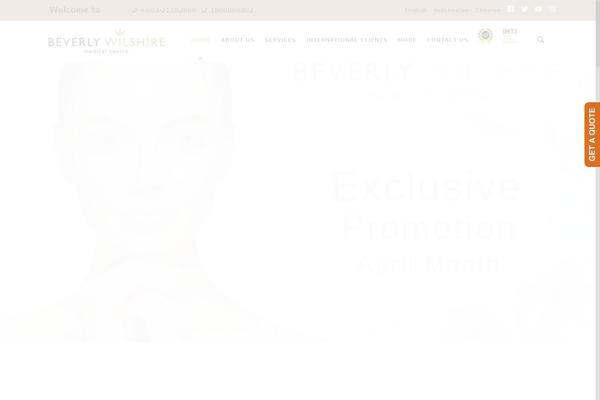Nest theme site design template sample