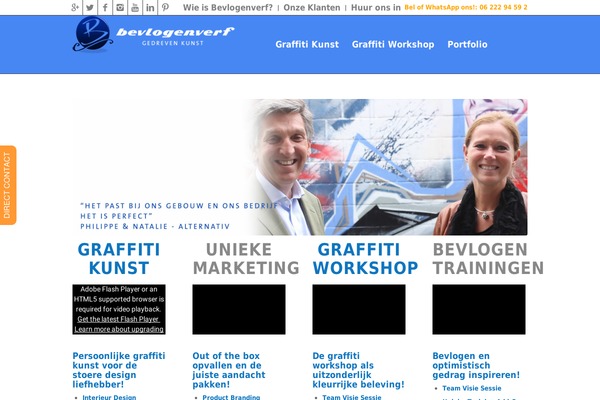 Enfold theme site design template sample