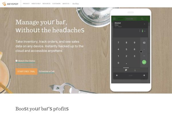 bevspot.com site used Bevspot