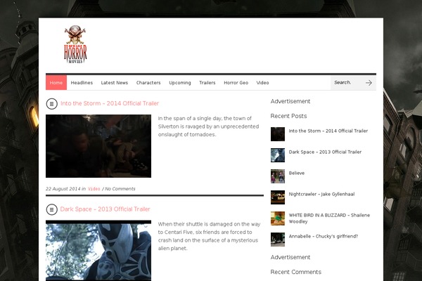 Brennuis theme site design template sample