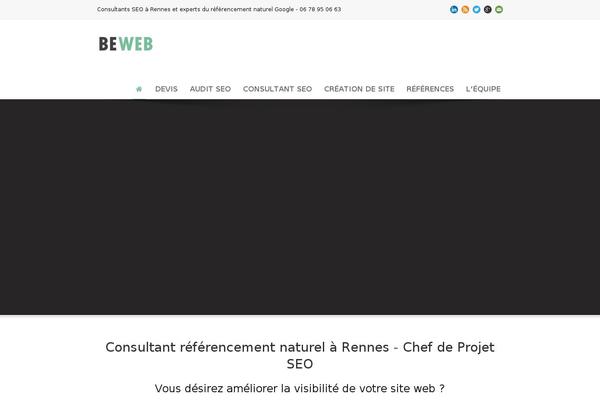 Leadinjection theme site design template sample