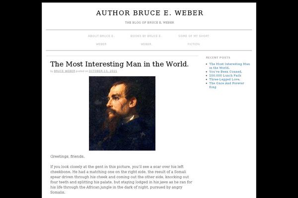 Brunelleschi theme site design template sample