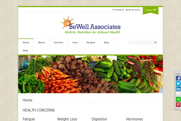 bewellassociates.com site used Organic-beauty