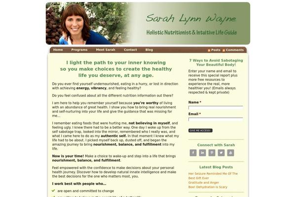 Going Green theme site design template sample