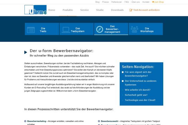 Site using Scroll Triggered Boxes plugin