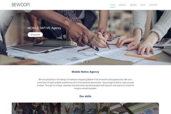 BlankSlate theme site design template sample