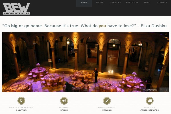 bewproductions.com site used Minx