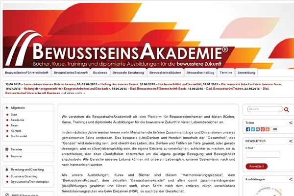 Suffusion theme site design template sample