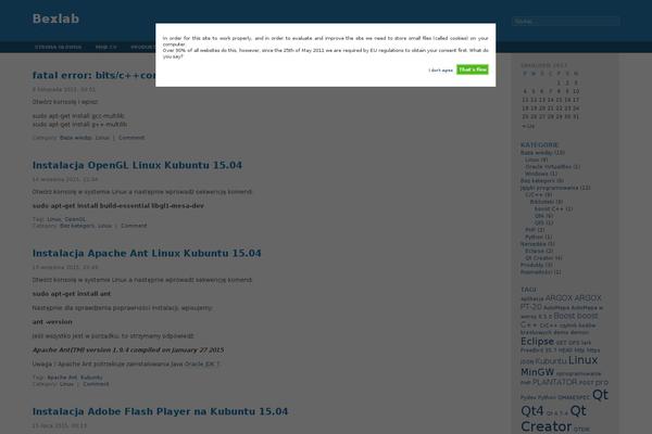 Site using Syntax Highlighter and Code Colorizer for WordPress plugin