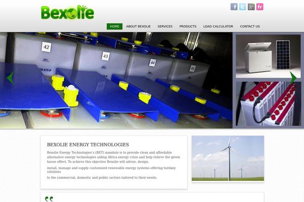 Response theme site design template sample