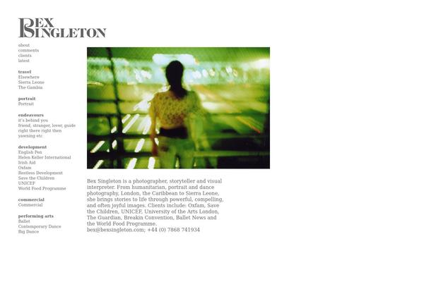 Expositio theme site design template sample