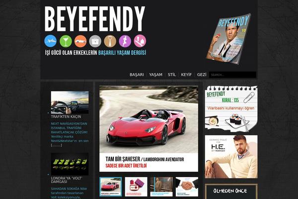 Big Easy theme site design template sample