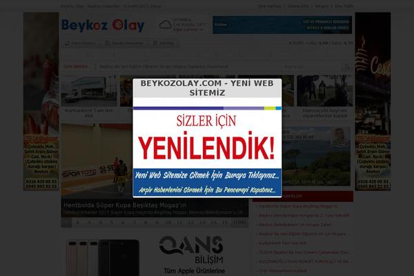 Site using Milat jQuery Automatic Popup plugin