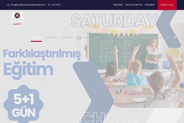 Kingster theme site design template sample