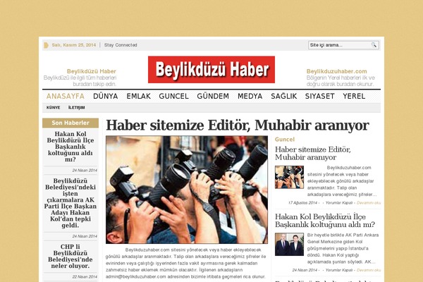 WP Newspaper theme site design template sample