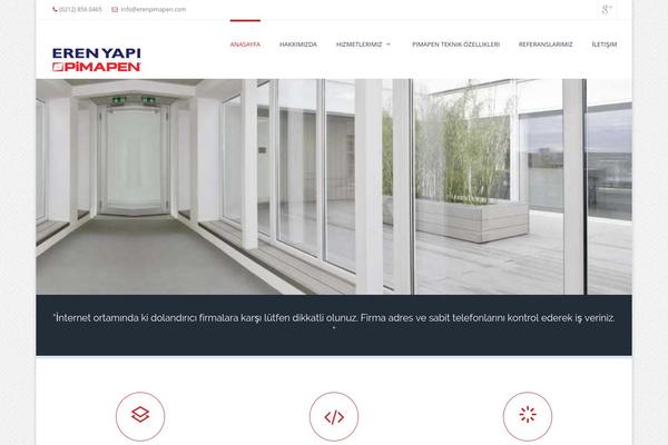 Robust theme site design template sample