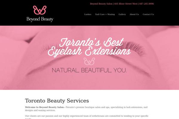 beyondbeautysalon.ca site used Hayden