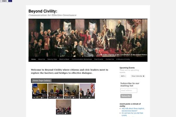 Twenty Ten theme site design template sample