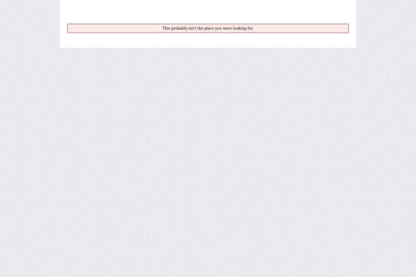 MAGNET theme site design template sample