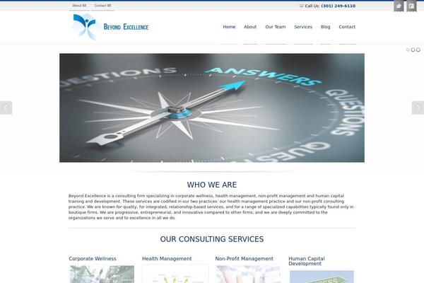 Progressio theme site design template sample