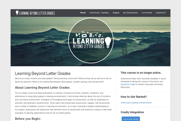 Site using BadgeOS plugin