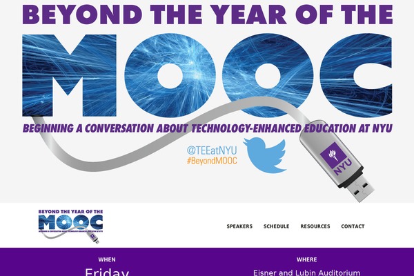 beyondmoocconference.com site used Fudge