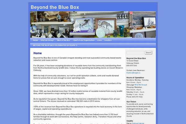 Weaver theme site design template sample