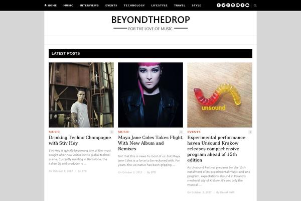 Hickory theme site design template sample